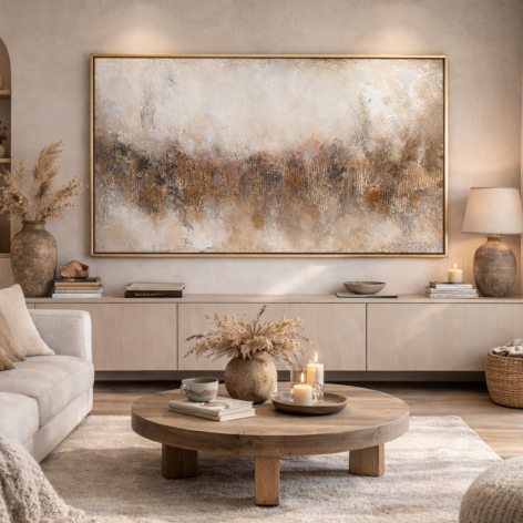 Obraz strukturalny ręcznie malowany abstrakcja obraz do salonu XXL 70x100 cm