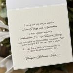 Ręcznie robione zaproszenia komunijne, 49E - Ręcznie robione zaproszenia komunijne