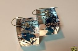 Cube II - duże kolczyki z żywicy