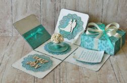 Pudełko niespodzianka z okazji ślubu