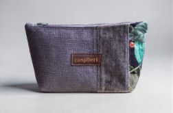 Ciemnoszara kosmetyczka MIDI