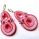 Hot Sweet Pink kolczyki sutasz - 