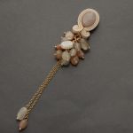 kolczyki lub klipsy sutasz z kamieniami słonecznymi - 