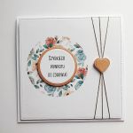 Kartka powrotu do zdrowia wyjątkowa handmade - Wyjątkowa kartka z życzeniami powrotu zdrowia