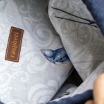 Granatowy plecak worek - 