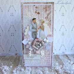Kartka ślubna DL "Wedding Dream" 4 GOTOWA