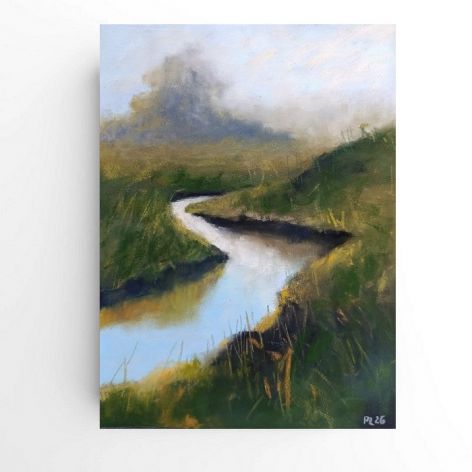 Pejzaż-praca formatu -24/18 cm 