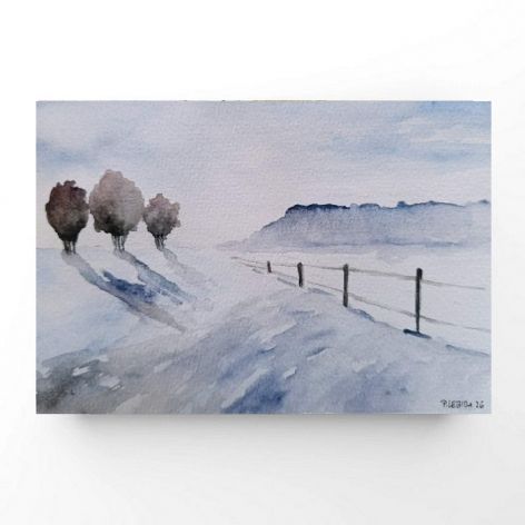 Zima-akwarela -A5.