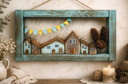 Ramka ozdobna wieszak na klucze