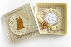 Kartka na ślub w pudełku