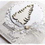 Kartka świąteczna z choinką - 