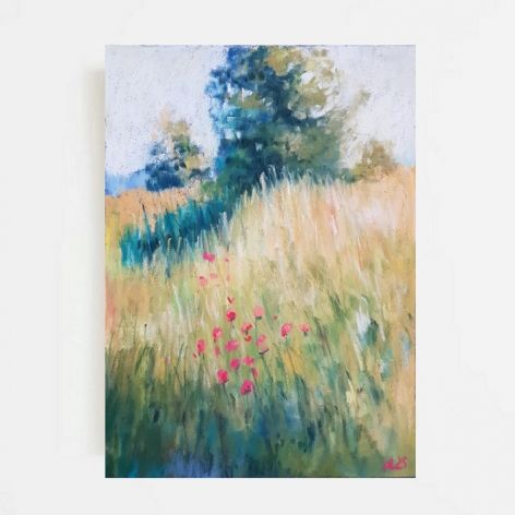 Pejzaż 5-praca formatu 24/18 cm 