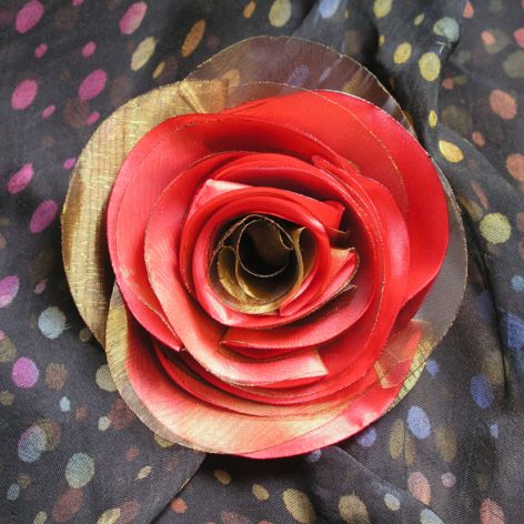 Róża Czerwonozłota