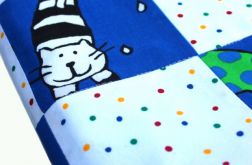 Patchwork do łóżeczka dziecięcego "Kotki"