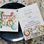 Zaproszenie na Roczek - Urodziny Dziecka 3 - Zaproszenia na roczek dziecka, zaproszenia na drugie urodziny, trzecie urodziny, czwarte urodziny, piąte urodziny, lwiątka lew kolekcja safari mikohandmade