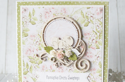 Pamiątka Chrztu Świętego z rameczką v.4