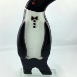 Pingwin ze szkła fusing - Pingwin
