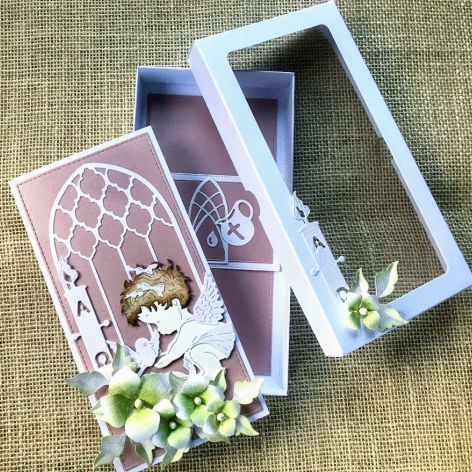 108,Pamiątka Chrztu Świętego z Aniołkiem