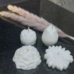 Świeca sojowa Kwiat piwonia MR handmade - Piwonia
