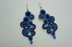 kolczyki sutasz 03 niebieskie