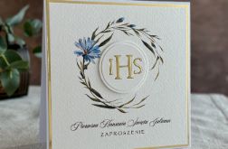 Ręcznie robione zaproszenia komunijne, 5A