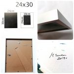 Prezent na urodziny - obraz abstrakcyjny - Detale