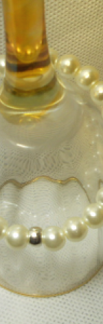 138. Bransoleta z pereł szklanych 8mm