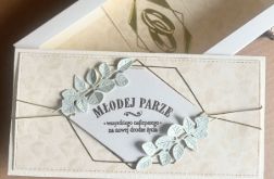 068,Kartka w pudełku na ślub- Młodej Parze