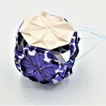 Bombka origami mini kusudama z papieru kwiaty - 3