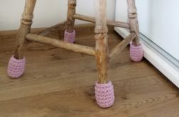 Podkładki pod krzesła ,osłonki 4szt,okrągłe.