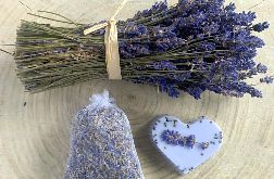 LAWENDA BUKIET MYDŁO I WORECZEK UPOMINEK