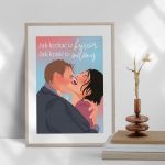 Plakat Nigdy w życiu 50x70cm - 3