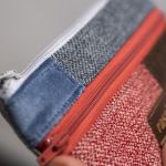 Patchworkowy portfel damski - 