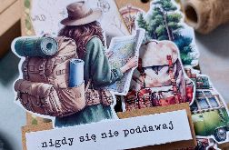 Kartka "Nigdy się nie poddawaj"