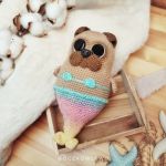Magiczna MopsoSyrenka - Magical MerPug - 