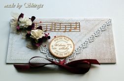 Kopertówka z okazji ślubu- retro melody