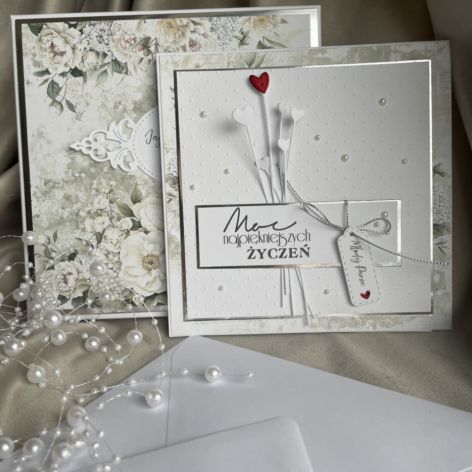Kartka w pudełku z kopertą! Ślub! 