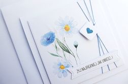 Kartka na urodziny imieniny minimalistyczna
