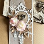 099,Kartka na ślub w eco z obrączkami - 099,Kartka na ślub w eco z obrączkami