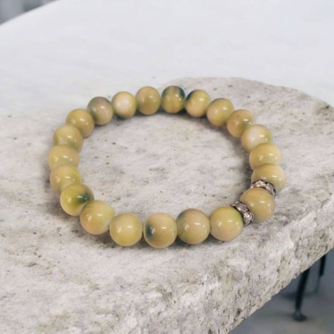 Bransoletka na gumce z przekładkami