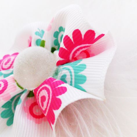 Opaska Niemowlęca W Kwiaty