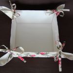 Koszyk na pieczywo "Angielskie róże" - 