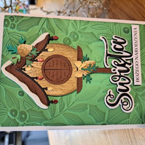 Karta świąteczna bożonarodzeniowa KH251122-2