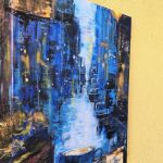 Obraz akrylowy na płótnie 40x50x2,  New York caffee  - 