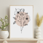 Plakat Flower 2.0 50x70cm - 2