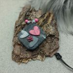 „SASHA” wisiorek z glinki polimerowej - 