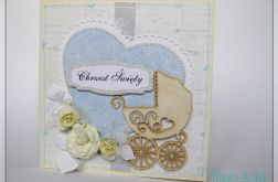 Kartka na Chrzest dla chłopca