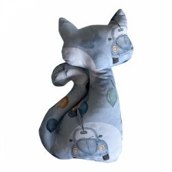   Kotek Auta i balony grzechotka z bawełny (425677)