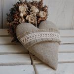 Vintagowe serce - zawieszka - 