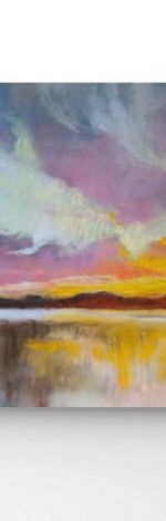 Pejzaż-praca formatu -18/24 cm